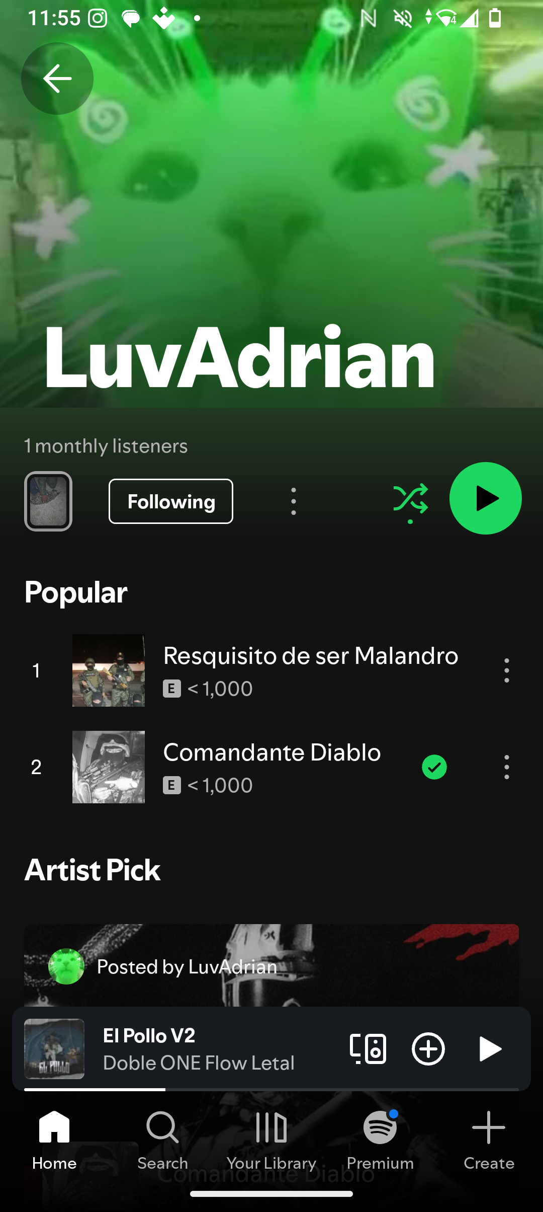 LuvAdrian on Spotify